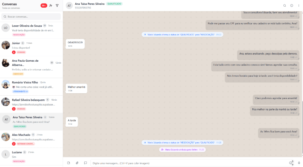 Chat Centralizado